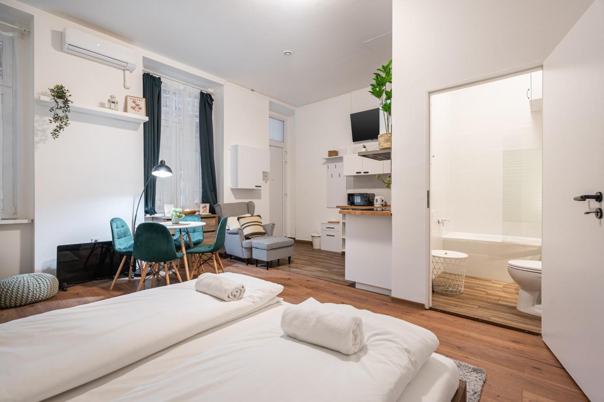 בודפשט D68 - Downtown Cozy Suite - Best Location By Bqa מראה חיצוני תמונה